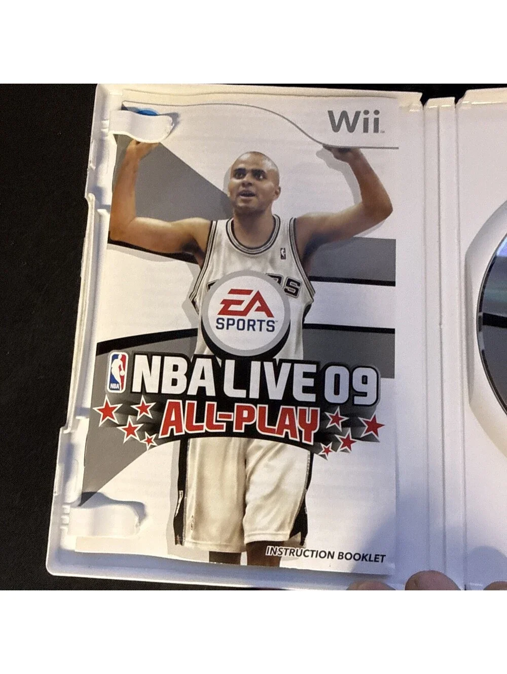 NBA Live 09: All-Play (Nintendo Wii, 2008) Complete CIB